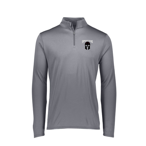 [FTLQFLGY-FAXS-LOGO2] Decker Women's Flex-Lite 1/4 Zip Shirt (Female Adult XS, Gray, Logo 2)