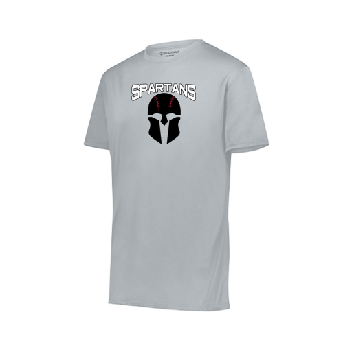 [222819.099.XXS-LOGO2] Youth Movement Dri Fit Shirt (Youth XXS, Silver, Logo 2)